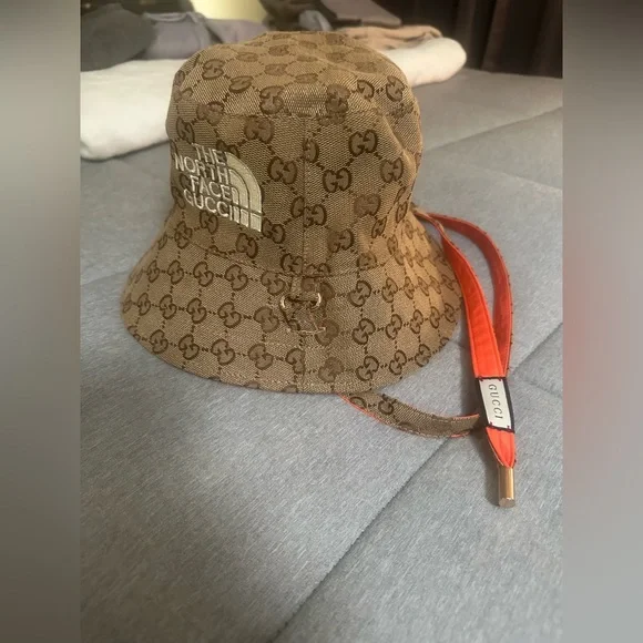 Gucci x TNF Monogram Bucket Hat - Picture 2 of 12